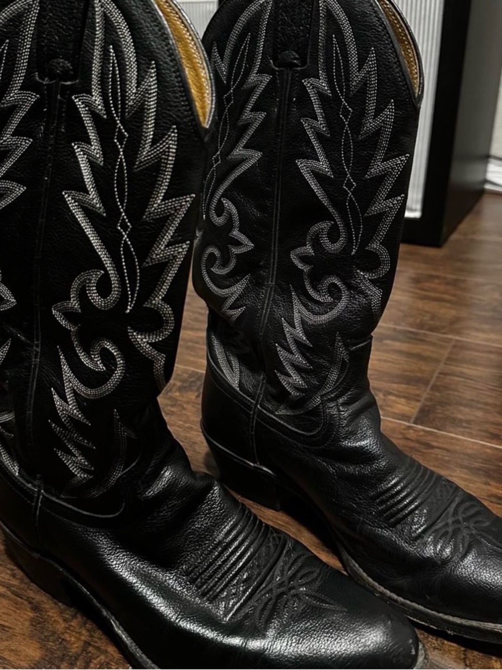 Dan Post Black Cowboy Boots